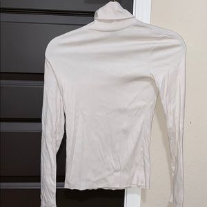 White turtleneck